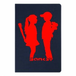 Блокнот с принто Пара Bancsy - PrintSalon