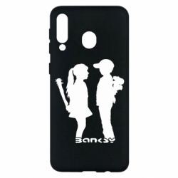 Чехол для Samsung M30 Пара Bancsy - PrintSalon