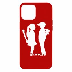 Чехол для iPhone 12 Pro Max Пара Bancsy - PrintSalon