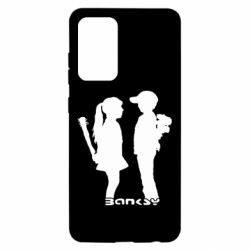 Чехол для Samsung A52 5G Пара Bancsy - PrintSalon