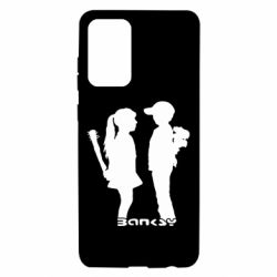 Чехол для Samsung A72 5G Пара Bancsy - PrintSalon