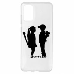 Чехол для Samsung S20+ Пара Bancsy - PrintSalon