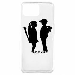 Чехол для Oppo A73 Пара Bancsy - PrintSalon