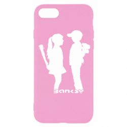 Чехол для iPhone SE 2022 Пара Bancsy - PrintSalon