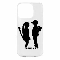 Чехол для iPhone 14 Pro Пара Bancsy