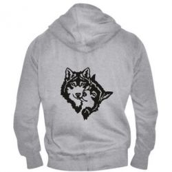 Мужское худи на молнии Пара *для светлой основы - PrintSalon