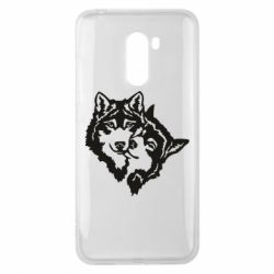 Чехол для Xiaomi Pocophone F1 Пара *для светлой основы - PrintSalon