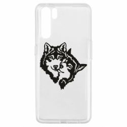 Чехол для Oppo A91/Reno3 Пара *для светлой основы - PrintSalon