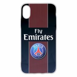 Чехол для iPhone X/Xs Paris Saint Germain - PrintSalon