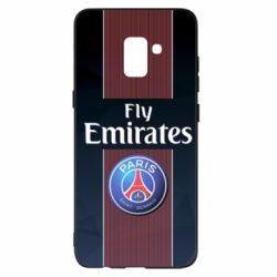 Чехол для Samsung A8+ 2018 Paris Saint Germain - PrintSalon