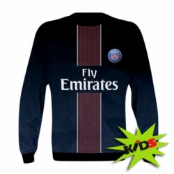 Детский 3D свитшот Paris Saint Germain - PrintSalon