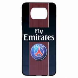 Чехол для Xiaomi Poco X3 Paris Saint Germain - PrintSalon