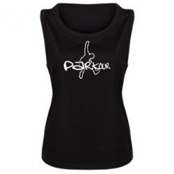 Майка жіноча Parkour jump - PrintSalon