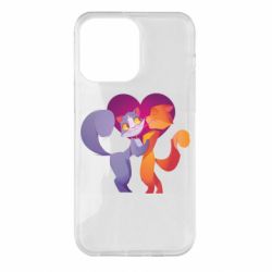 Чохол для iPhone 14 Pro Max Парочка. Котики - PrintSalon