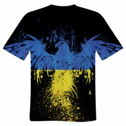 Чоловіча футболка 3D Patriot eagle - PrintSalon