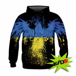 Дитяче 3D худі Patriot eagle - PrintSalon