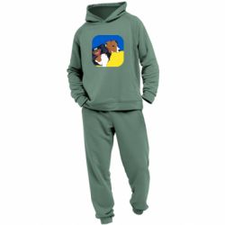 Детский костюм Патрон на фоне флага - PrintSalon