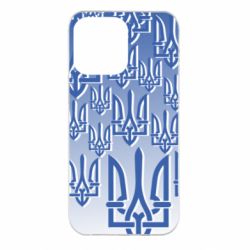 Чохол для iPhone 14 Pro Max Паттерн з гербом - PrintSalon