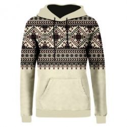 Жіноче 3D худі Pattern Ukraine 1