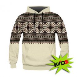 Детское 3D худи Pattern Ukraine 1 - PrintSalon