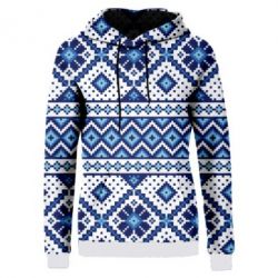Жіноче 3D худі Pattern Ukraine
