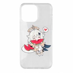 Чохол для iPhone 14 Pro Max Паймон з кавуном