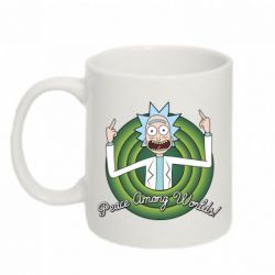 Чашка 320ml Peace Among Worlds!