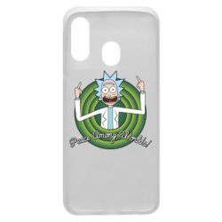 Чехол для Samsung A40 Peace Among Worlds! - PrintSalon