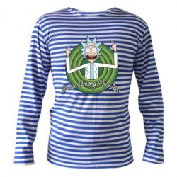 Тельняшка с длинным рукавом Peace Among Worlds! - PrintSalon