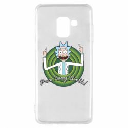 Чехол для Samsung A8 2018 Peace Among Worlds! - PrintSalon