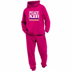 Детский костюм PEACE LOVE UKRAINE - PrintSalon