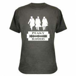 Камуфляжная футболка Peaky Blinders - PrintSalon