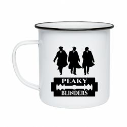 Кружка эмалированная Peaky Blinders