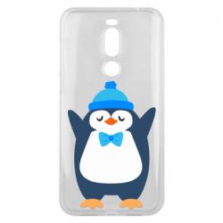 Чехол для Meizu X8 Penguin in a hat - PrintSalon