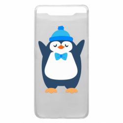 Чехол для Samsung A80 Penguin in a hat - PrintSalon