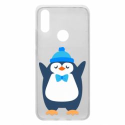 Чехол для Xiaomi Redmi 7 Penguin in a hat - PrintSalon