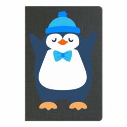 Блокнот Penguin in a hat - PrintSalon