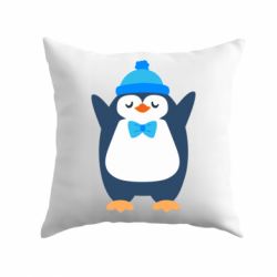 Подушка Penguin in a hat - PrintSalon