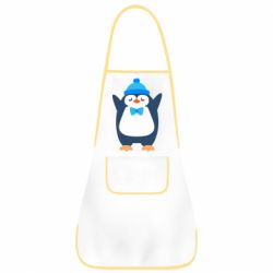 Фартук Penguin in a hat - PrintSalon