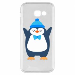 Чехол для Samsung A5 2017 Penguin in a hat