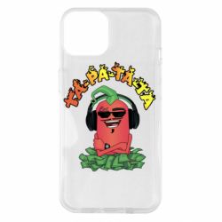 Чехол для iPhone 14 Перец Эдисон и доллары