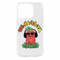 Чехол для iPhone 14 Pro Перец Эдисон и доллары - PrintSalon