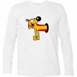 Футболка з довгим рукавом Пес - PrintSalon