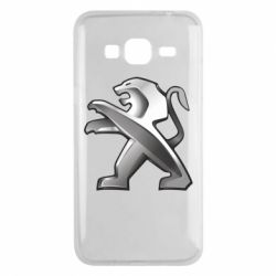 Чехол для Samsung J3 2016 Peugeot Logo - PrintSalon