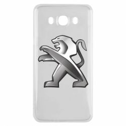 Чехол для Samsung J7 2016 Peugeot Logo - PrintSalon