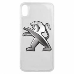 Чехол для iPhone Xs Max Peugeot Logo - PrintSalon