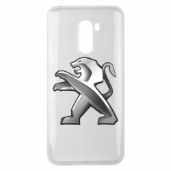 Чехол для Xiaomi Pocophone F1 Peugeot Logo - PrintSalon