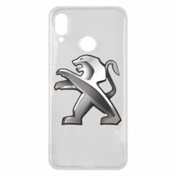 Чехол для Huawei P Smart Plus 2018 Peugeot Logo - PrintSalon