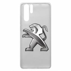 Чехол для Huawei P30 Pro Peugeot Logo - PrintSalon