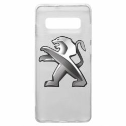 Чехол для Samsung S10+ Peugeot Logo - PrintSalon